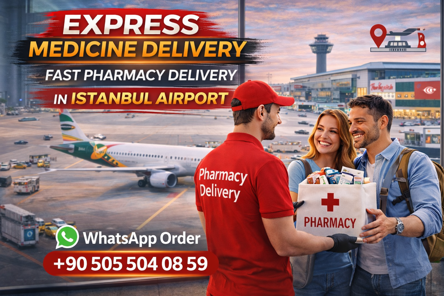 AIRPORT MEDICINE DELIVERY